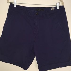 Dark Purple Aeropostale Men's Chino Shorts